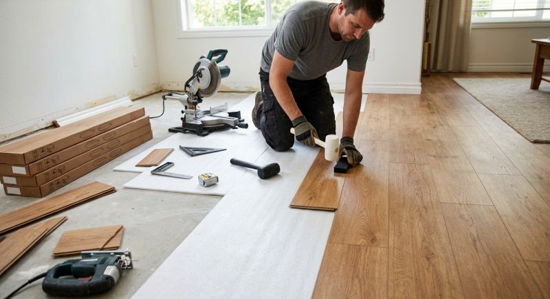 Laminate Flooring Replacement in Roseville, CA
