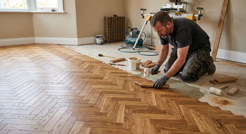 Parquet Flooring Installation in Manassas, VA