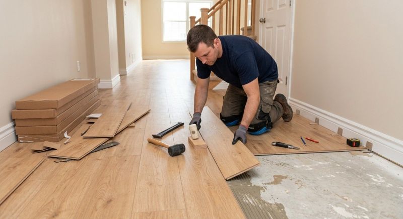 Wood Laminate Installation in Fredericksburg, VA