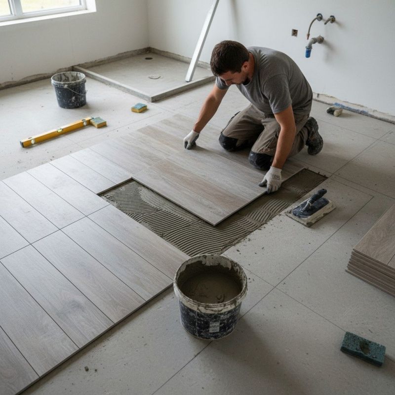 Bathroom Flooring Installation in Frederick, MD