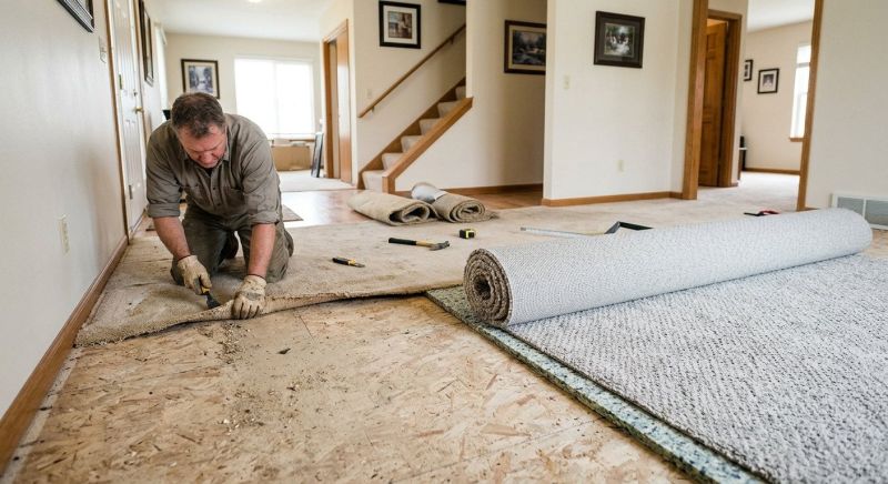 Bedroom Carpet Replacement in Toms River, NJ