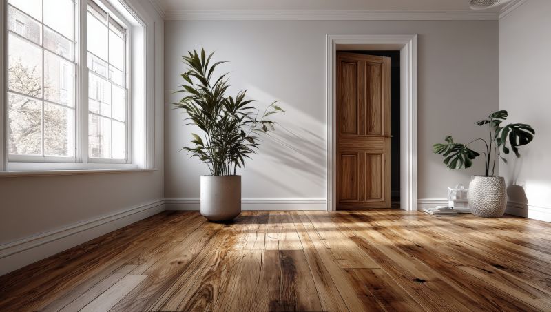 Dark Wood Floor Installation in Fort Worth, TX