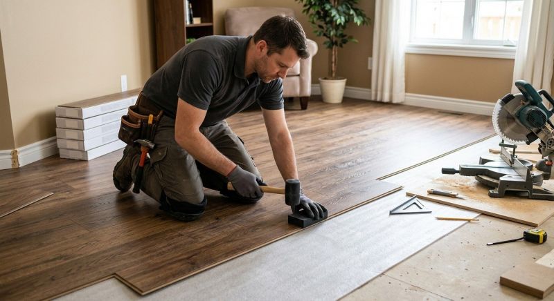 Laminate Floor Remodeling in Loudoun County, VA