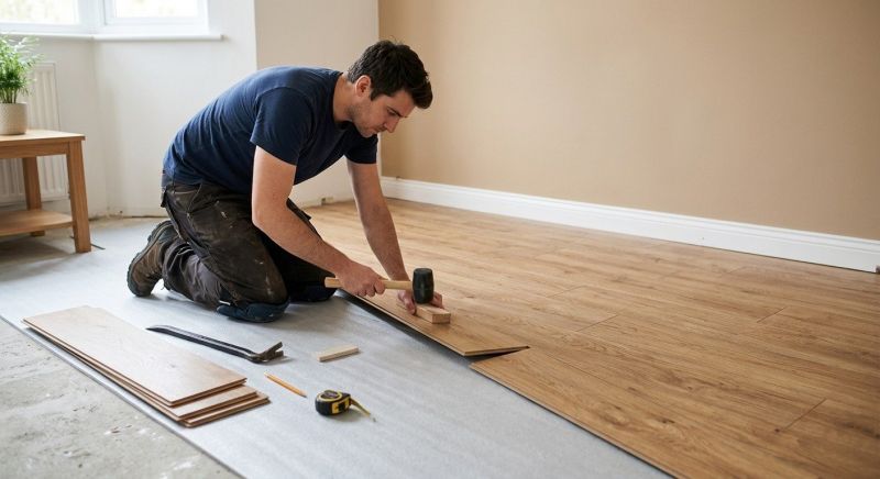Laminate Floor Replacement in Fredericksburg, VA