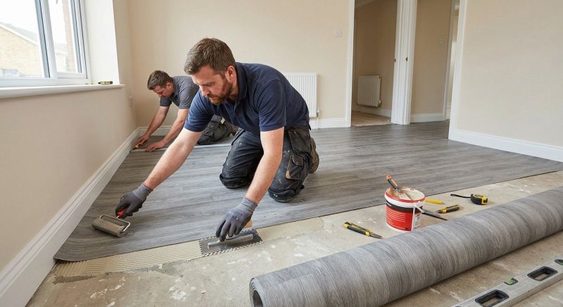 Sheet Flooring Installation in Arlington, TX