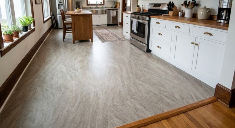 Sheet Linoleum Installation in Boerne, TX