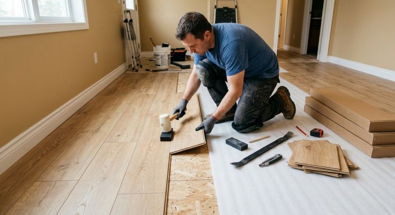 Wood Laminate Installation in Fredericksburg, VA