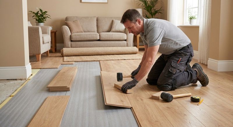 Wood Laminate Installation in Manassas, VA